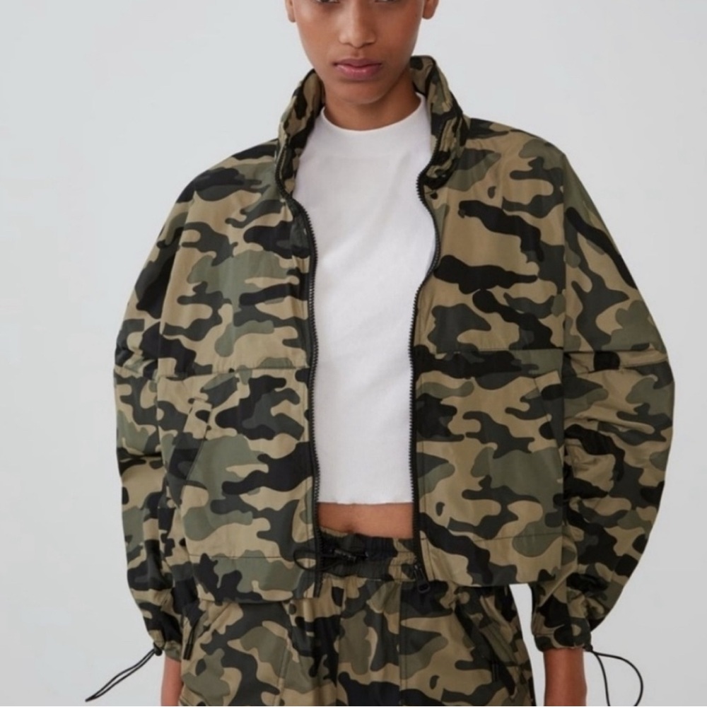 Zara Camouflage Jacket